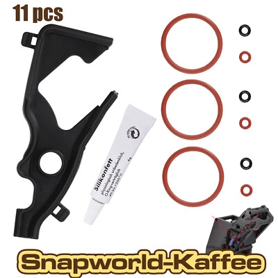 SNAPWORLD-KAFFEE Dichtung für Siemens EQ 5 EQ 6 EQ 7 EQ 8 Bosch Vero zu Brühgruppe + Silikonfett