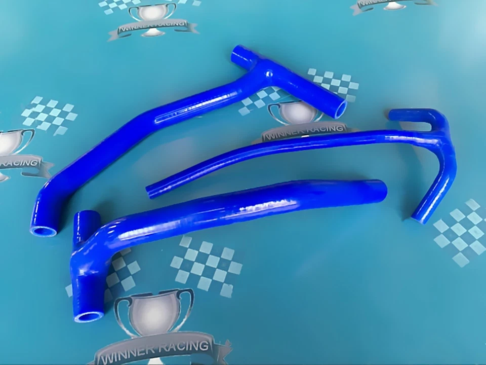 Manguera radiador silicona HUSQVARNA TE610 1992-00;TE410 95-01;TE570 2001-2004 NEGRA Foto 3 de 4