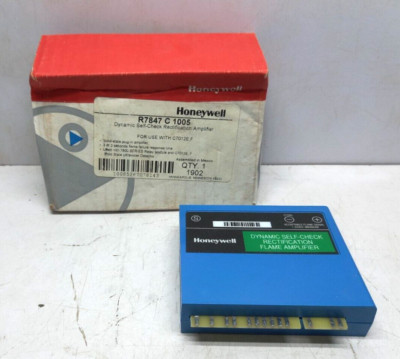 Honeywell R7847 C 1005 Dynamic Self Check Rectification Amplifier