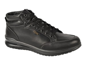 SCARPE SNEAKERS MID UOMO VALLEVERDE INVERNO VL53822 VALLETEX NERO | eBay