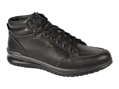 SCARPE SNEAKERS MID UOMO VALLEVERDE INVERNO VL53822 VALLETEX NERO | eBay