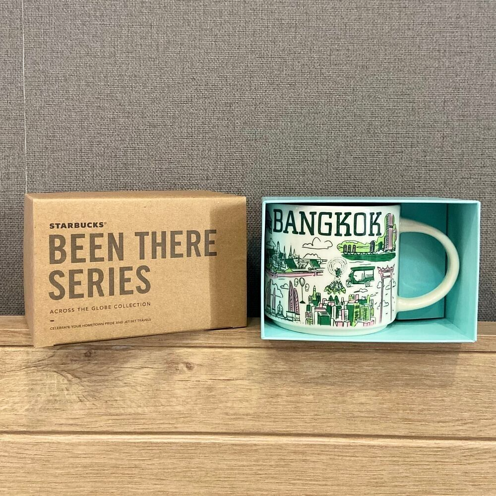 Starbucks Mug Cup Ceramic Thailand Bangkok Been There Series