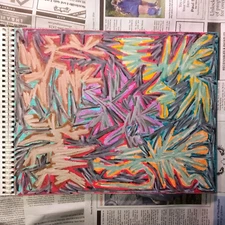 Drawing 11X14" Oil Pastel on Paper