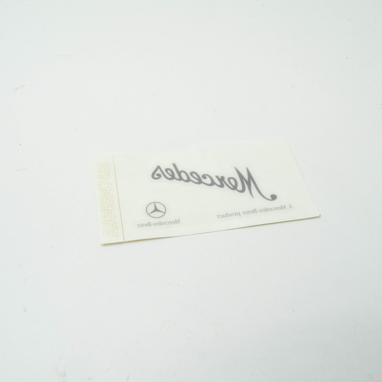 MERCEDES-BENZ E W211 B-Pillar Near Model Plate Sticker A0045847438