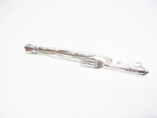 Masonic Tie Clip Knife and Fork Degree vintage Freemason Tie Bar Manleigh