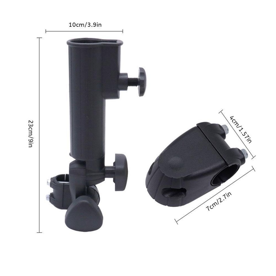 Universal Golf Umbrella Holder Accessory Station for Motocaddy