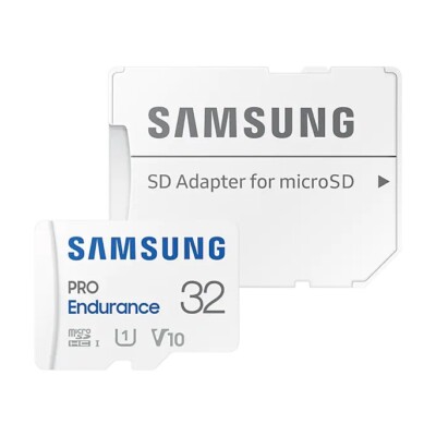 Original Samsung PRO Endurance microSDHC Card 32GB SD ADAPTER included MB-MJ32KA