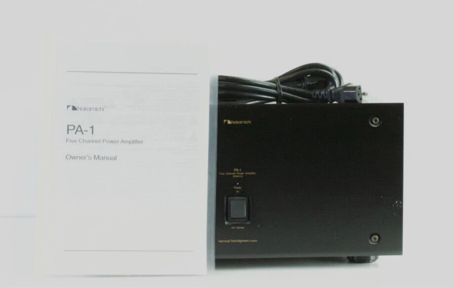 Amplificador/amplificador Nakamichi PA-1 5 canales de potencia 100WPC M651 Foto 2 de 4