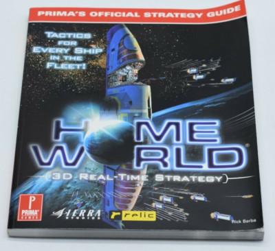 Home World Prima Strategy Guide Sierra - VHTF FAST SECURE SHIP
