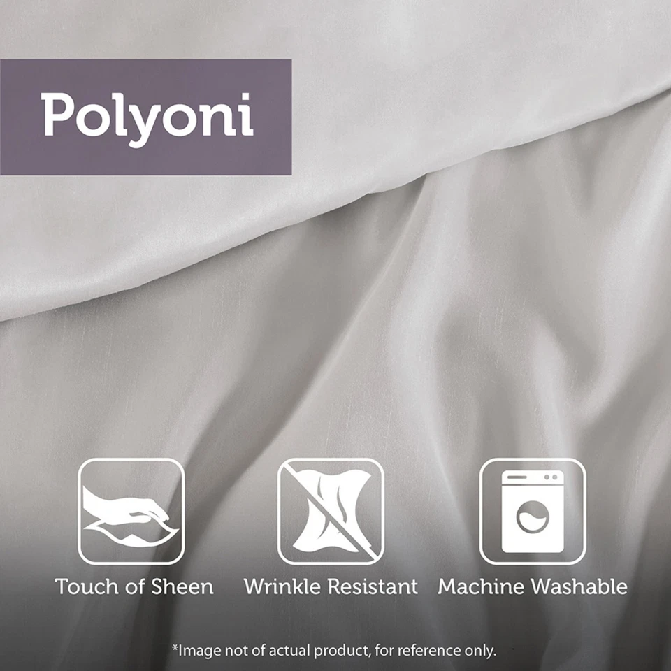 Juego de edredón de espiga estampado de 6 piezas Madison Park Ridge con almohadas Foto 4 de 4