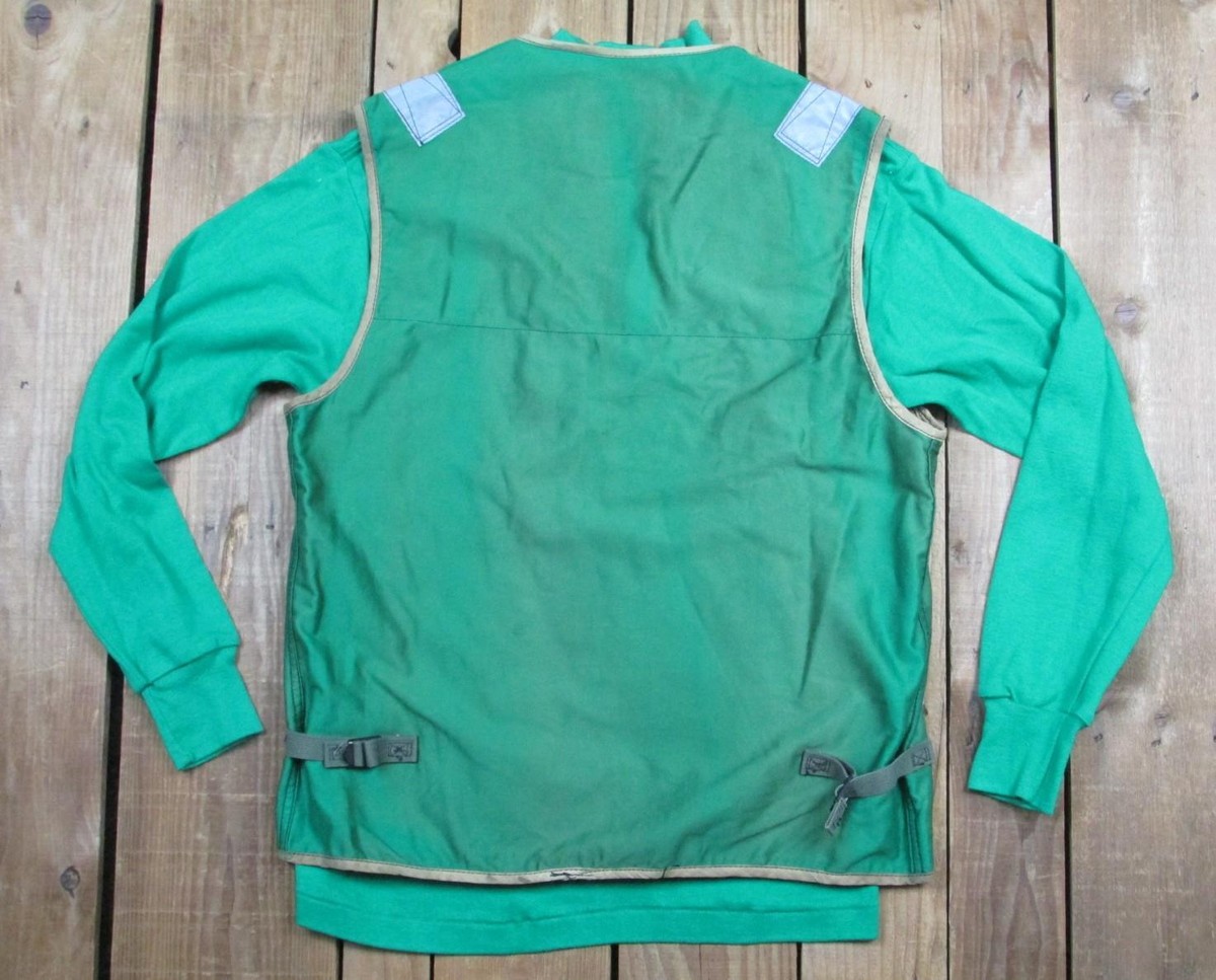 Vintage 1980s US Navy Mark I Type Life Preserver Vest Jacket