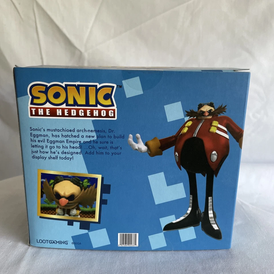 Sonic The Hedgehog Dr. Eggman Lootcrate Exclusivo Coleccionable. Caja nunca abierta Foto 3 de 4