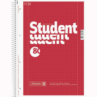 Collegeblock A4 Student kariert