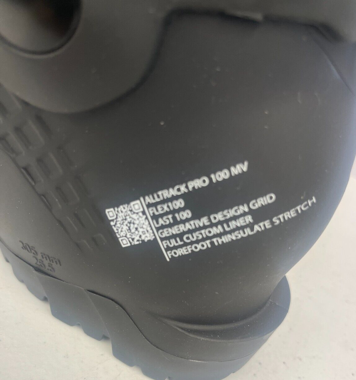 $530 Rossignol Alltrack Pro 100 MV Ski Boots NIB Sz 26.5 MP, 8.5 US Men's Black