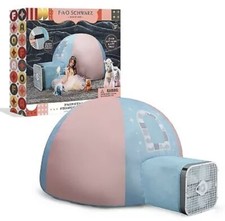FAO Schwarz Inflatable Dome Princess Toy Tent 78.5" x 50.75"