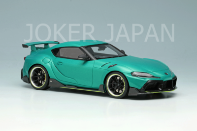 Make Up EIDOLON 1/43 TOM'S GR Supra 2020 Legend Green EM595A JDM