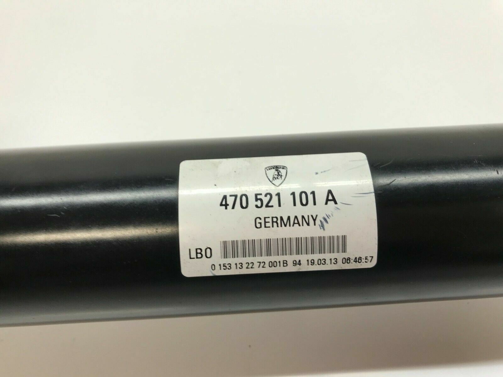 LAMBORGHINI AVENTADOR LP700 TORQUE TUBE PROPELLER DRIVE SHAFT OEM 470521101A