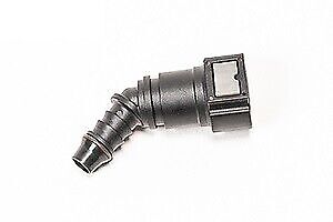 10 mm SAE Buchse auf 45 DEG 3/8 ZOLL Widerhaken Radium Engineering