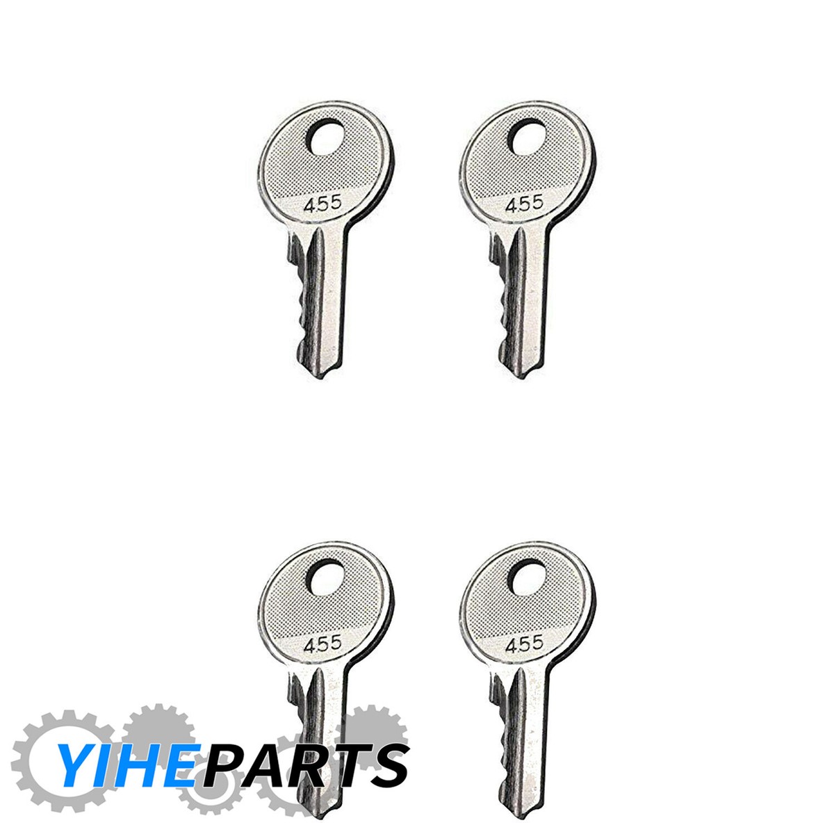 4 Ignition Keys 104466 for Genie JLG Snorkel Skyjack SJIII