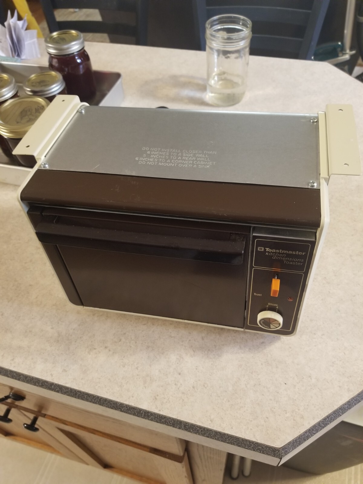 Toastmaster Kitchen Dimensions Toaster Under 4 Slice Model 785A