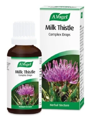 A.VOGEL A. Vogel Milk Thistle Drops 100ml BBE 06/2027
