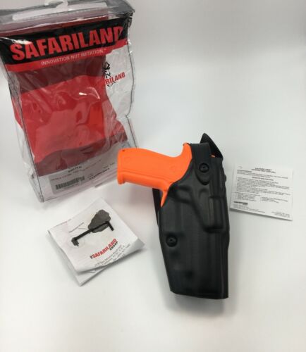 Safariland 6360 ALS/SLS livello 3 fondina nera semplice RH per SIG P220 P226 - Foto 1 di 12