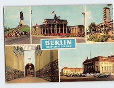 Postcard Hauptstadt Der DDR Berlin Germany