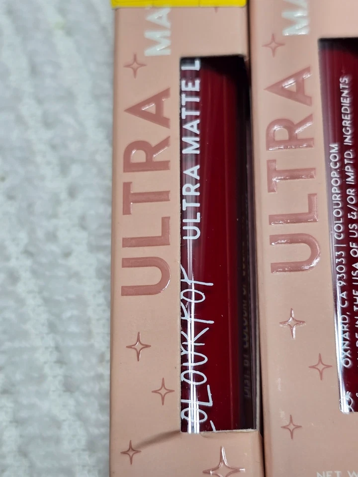ColourPop Ultra Matte Lip Liquid Lipstick Flurries Mauve Pink 0.13 fl oz, 5pcs Q - Image 3 of 4
