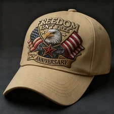 United States 250th Anniversary Red Hat,USA Patriotic Baseball Cap 1776-2026