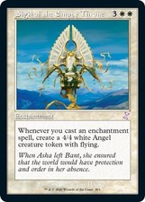 Sigil of the Empty Throne - Foil NM MTG Time Spiral: Remastered