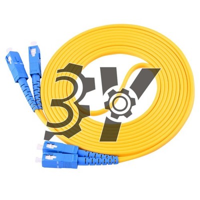 Fiber Optic Patch Cord PVC Fiber Cable SC-SC UPC 9/125 Duplex Single-Mode 50M