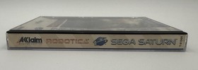 Robotica Sega Saturn CIB Reg Card Unused Broken Hinges Water Dmg