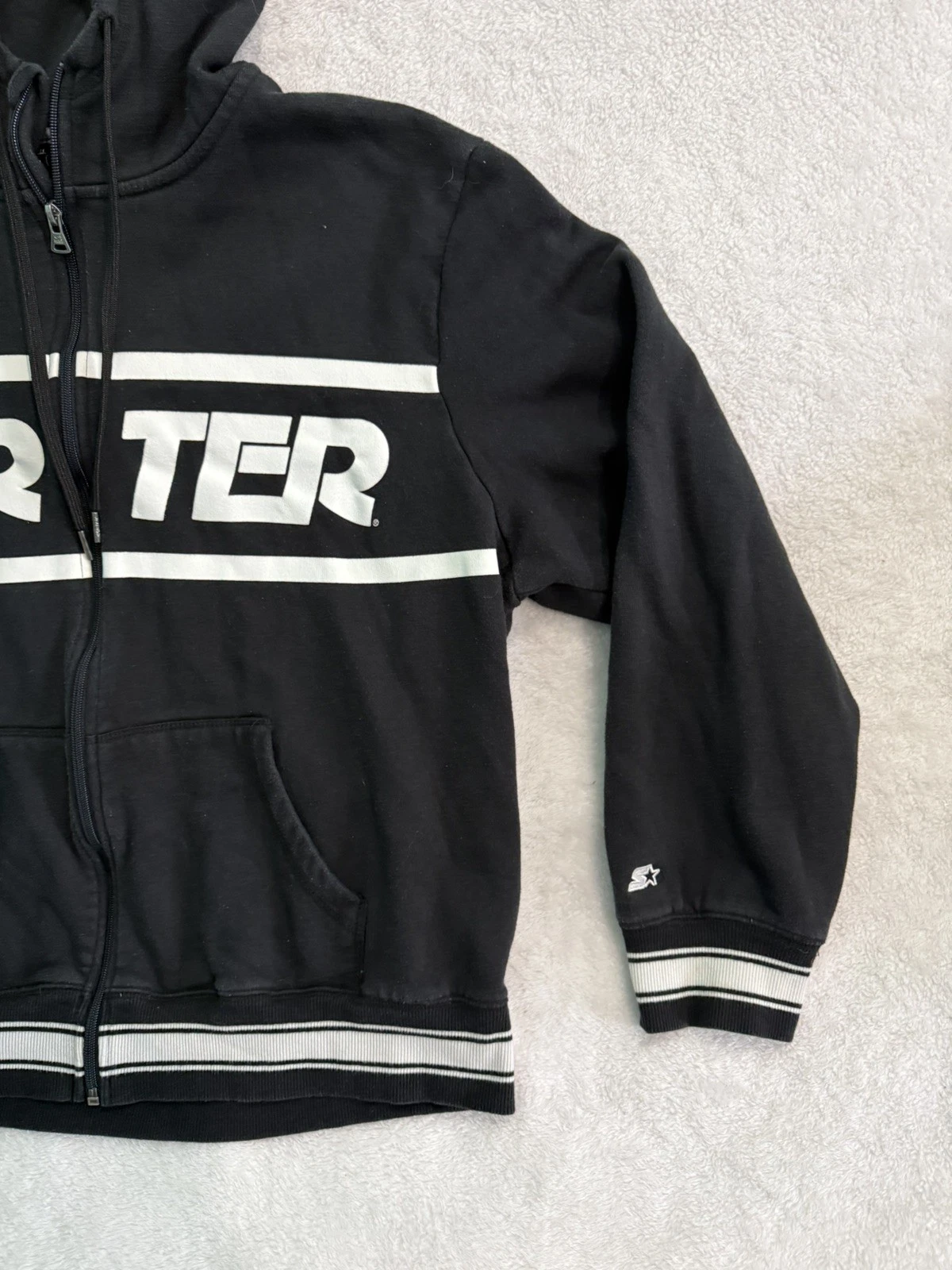 Vintage Starter Full Zip Mens CXL Sweatshirt Retro Sportswear Y2k Fall Fashion image 8