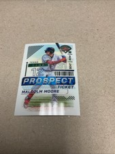 2024 Panini Prospect Texas Ranger Prospect Malcolm Moore Silver Holo Prizm Card