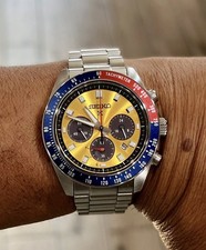 New Seiko Prospex Speedtimer "Pogue"Orange Dial Stainless Steel Men's Watch US