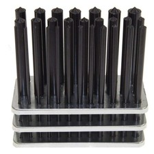 28 Piece Transfer Punch Set 3/32"-1/2" by 64ths Plus 17/32"