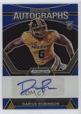 2024 Panini Prizm Draft Picks Blue 141/149 Darius Robinson #DPA-DRN Auto 1g0b