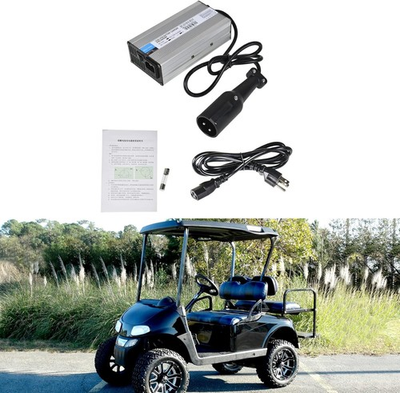 #ad Battery Charger 48 Volt 6Amp Snap Head For Club Car Golf Cart 3 Pin Plug $40.00