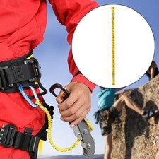 Climbing Restraint Lanyard Fall Protection with Two Loops Cord Lineman Belt for