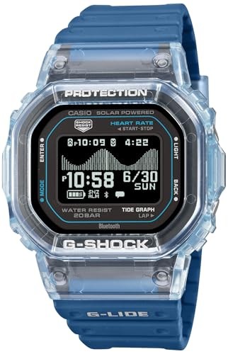 Casio G-Shock Watch G-LIDE Heart Rate Measurement Bluetooth GBX-H5600-2JR Blue