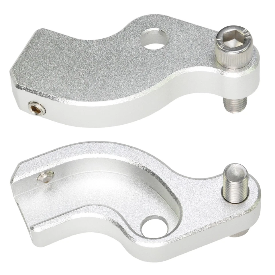 Soporte de asistencia neutro plateado para cambio de marchas para Harley M8 Touring Softail 2017-2025 Foto 3 de 4