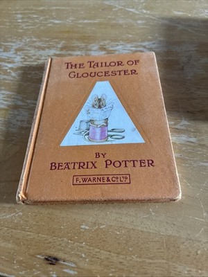 The Tailor of Gloucester by Beatrix Potter vintage early edition 