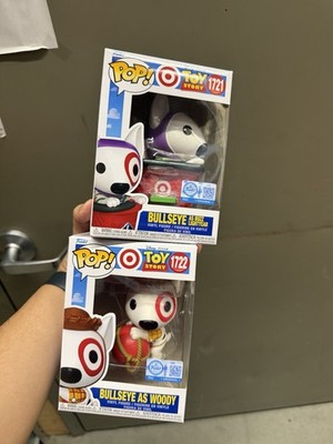 Funko Pop Target Exclusive Bullseye as Woody & Buzz Lightyear