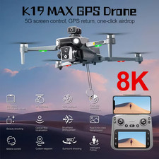 K19 MAX GPS Drone 8K Camera FPV Obstacle Avoid Foldable 22 minutes Large Screen