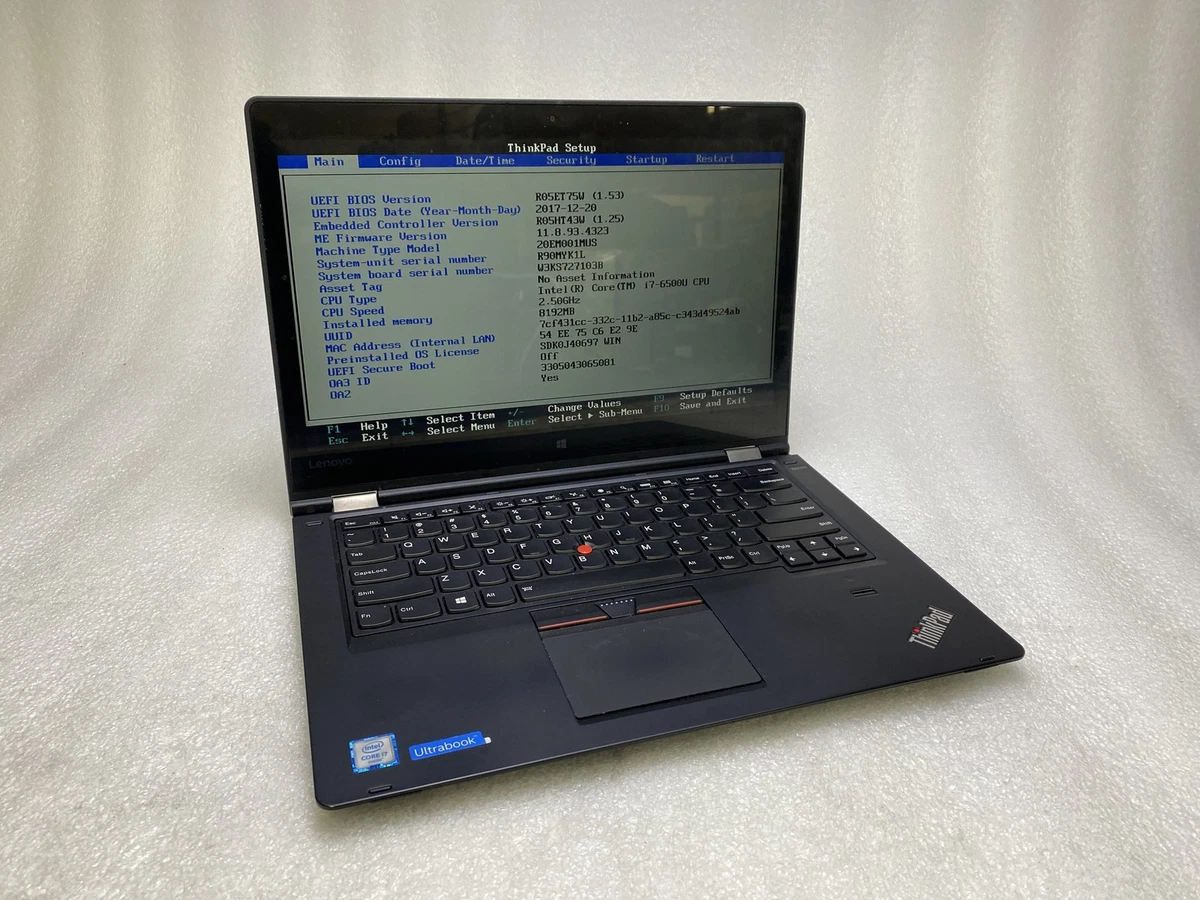 レノボThinkpad 6世代 i7-6500U 16GB SSD256GB Las mejores ofertas en Lenovo Intel Core i7 6th generación