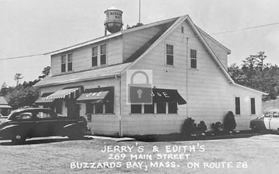 Jerrys & Ediths Restaurant Buzzards Bay Massachusetts MA - Reprint