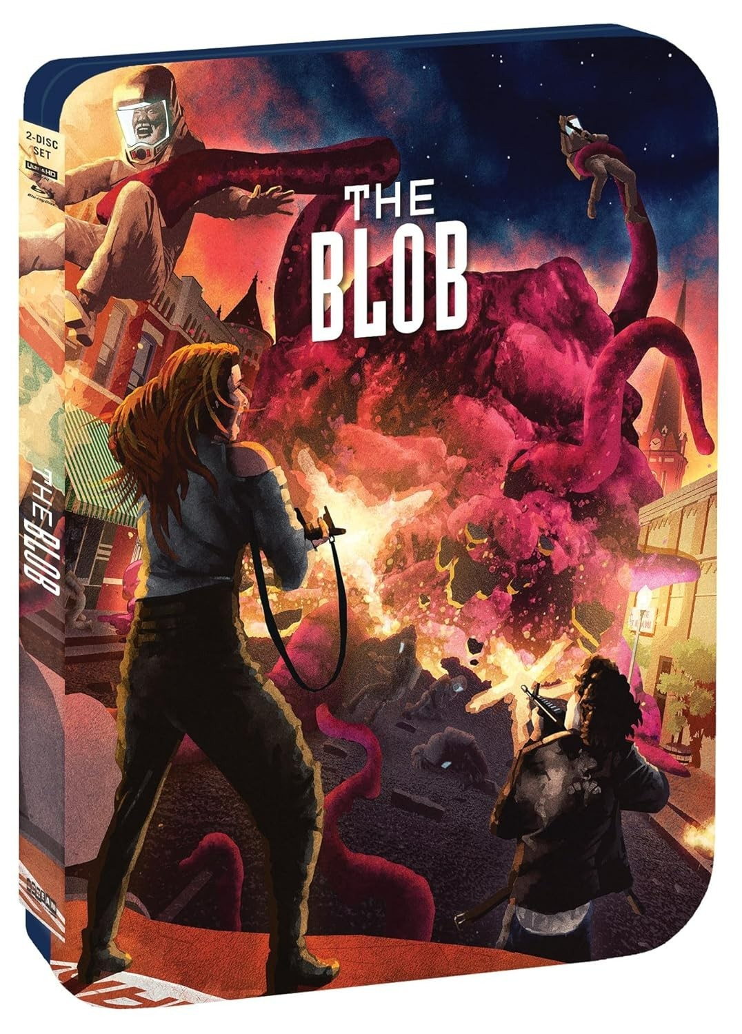 The Blob (1988) - 4K UHD Blu-ray - New & Sealed - Steelbook