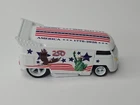 Hot Wheels CS Customs Volkswagen Drag Bus 250th US Birthday In White CS5