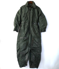Vintage CWU-1/P Flying Coveralls Hooded Flight Suit - Medium Long