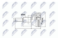 Gelenksatz, Antriebswelle NTY NPZ-CH-007